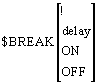 $BREAK